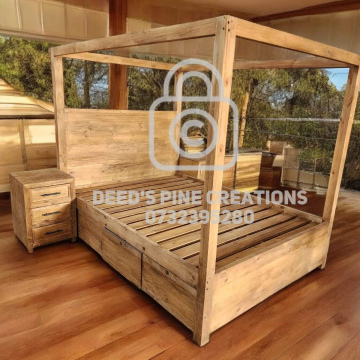 4 Poster bed SUPER KING