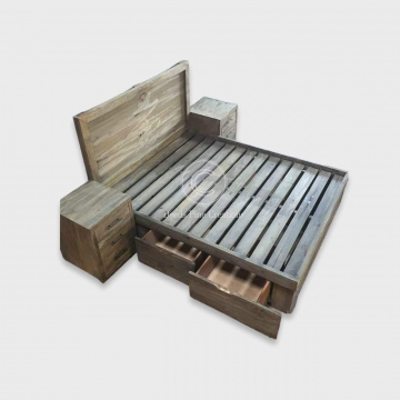 Double Storage bed set