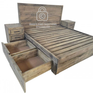 Storage bed set - KING XL